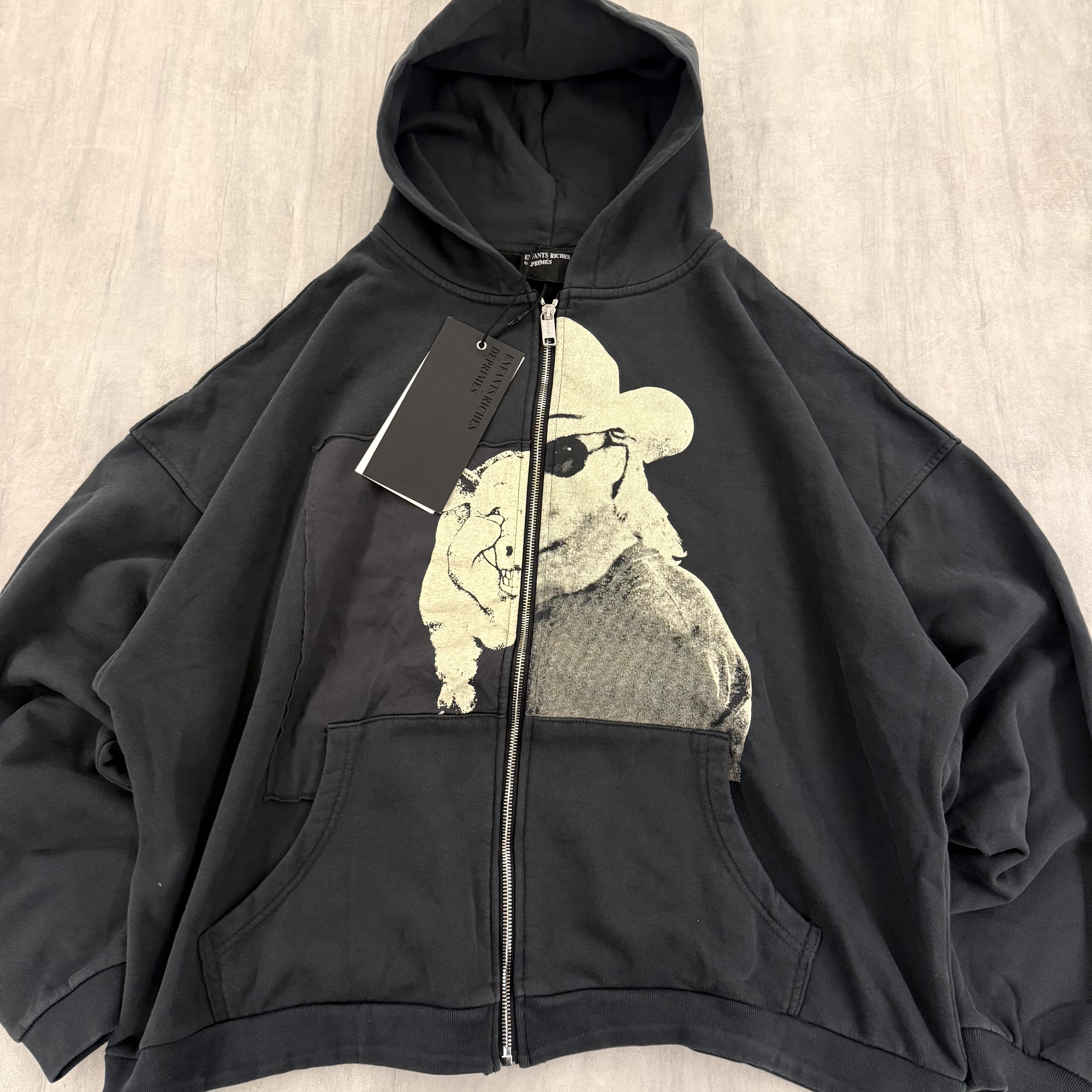 Enfants Riches Déprimés Zip Up Hoodied