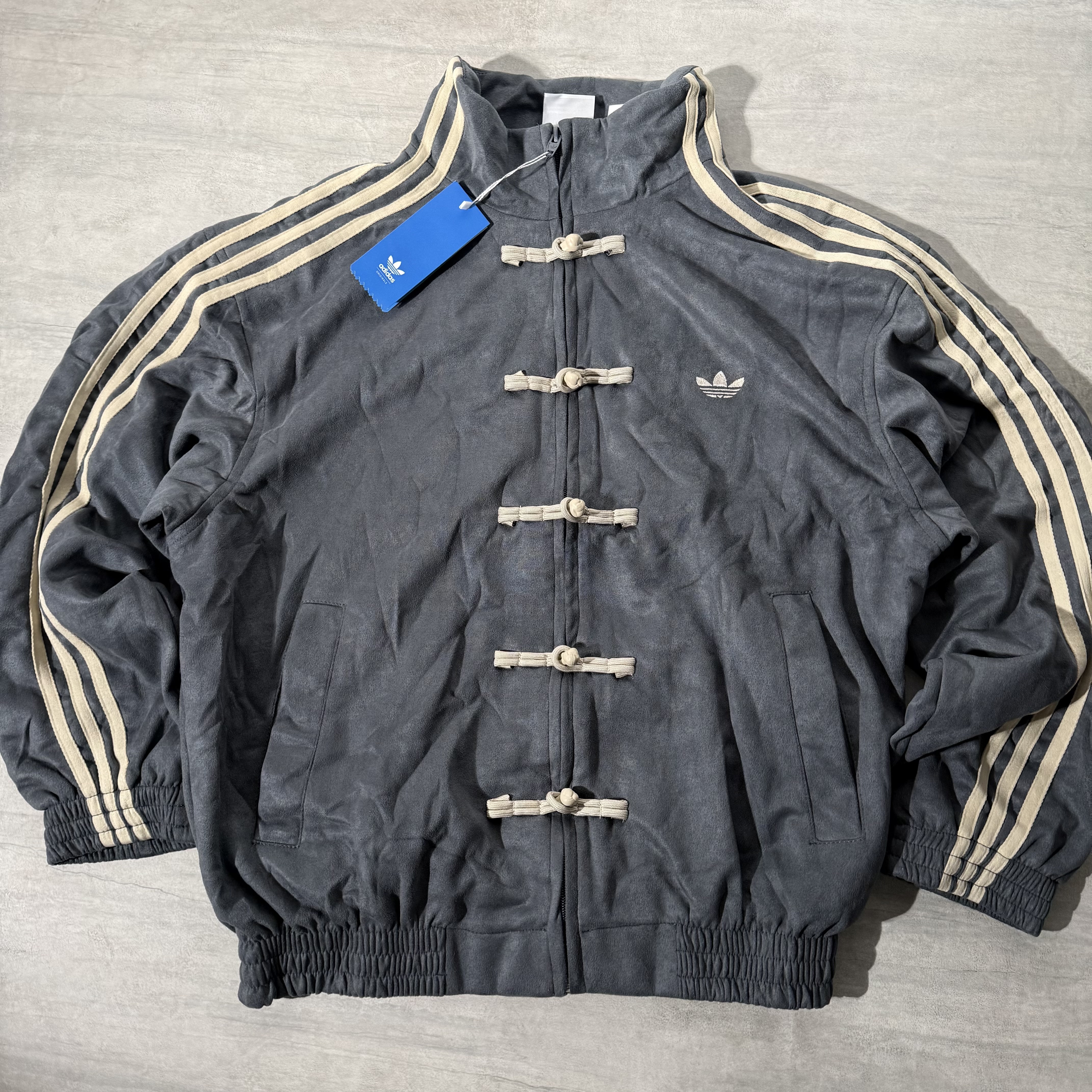 Adidas CTT Chinese Grey Blue Jacket
