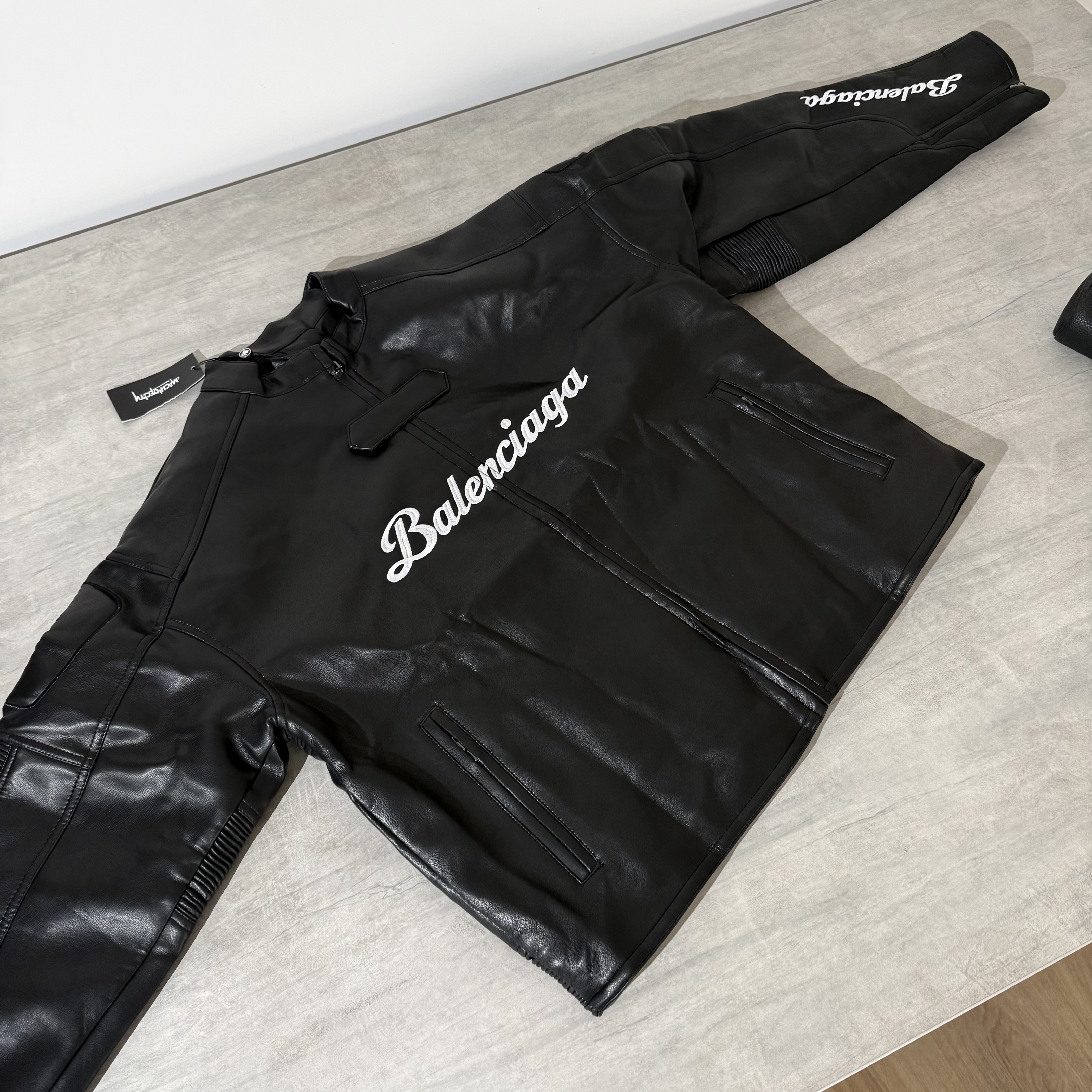 Balenciaga x Lamborghini Leather Jacket
