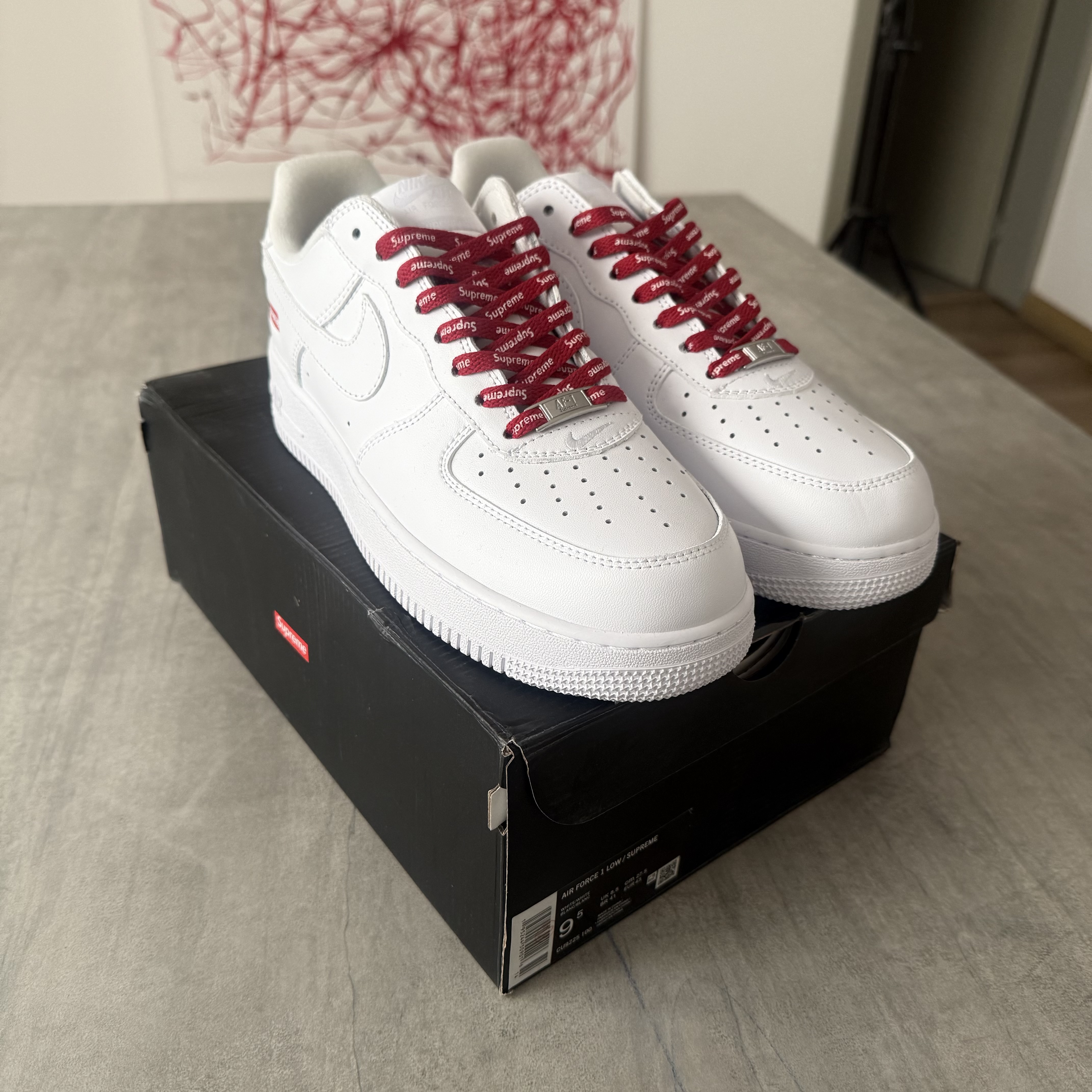 Imagen 2 de Nike Air Force 1 Low Supreme White