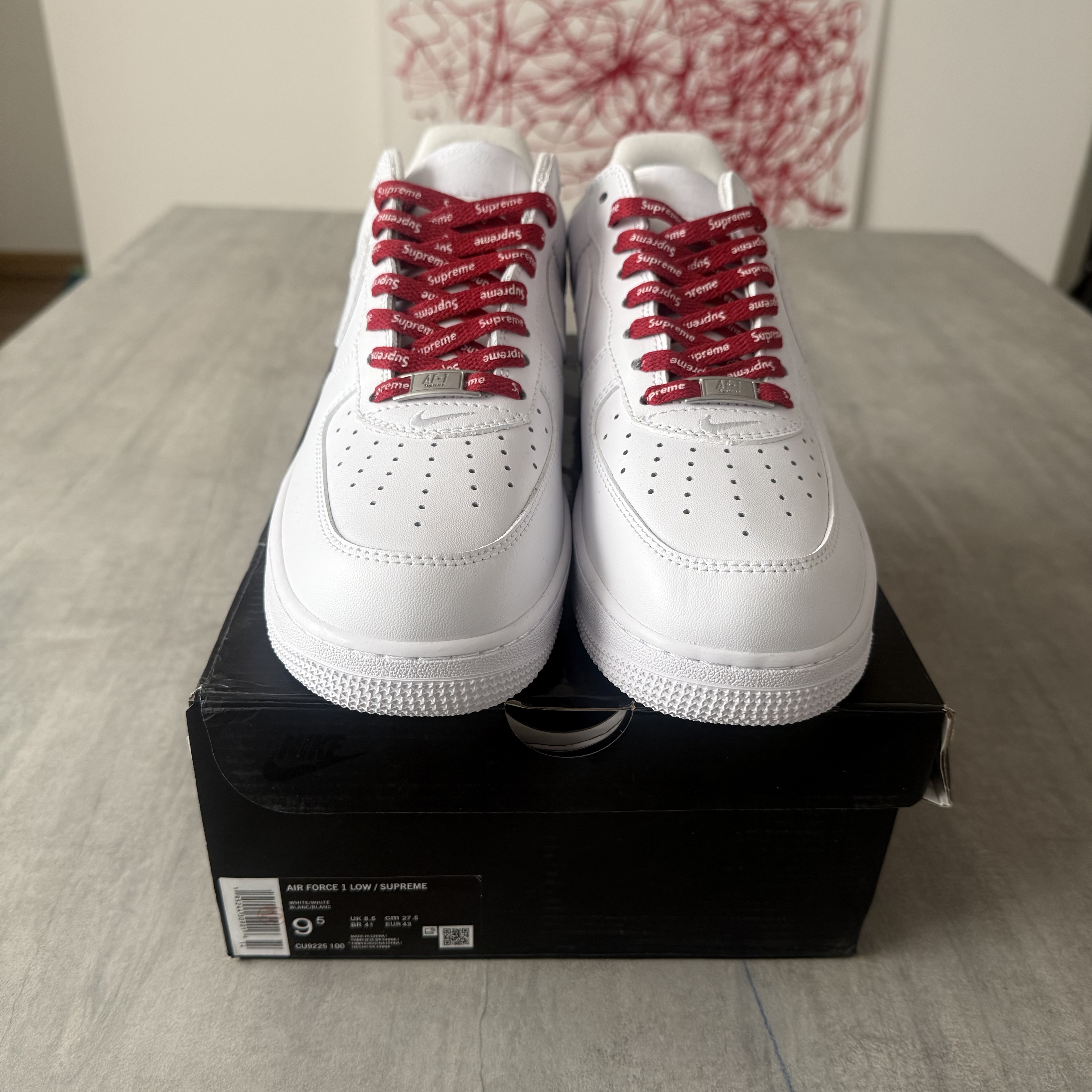 Imagen 3 de Nike Air Force 1 Low Supreme White