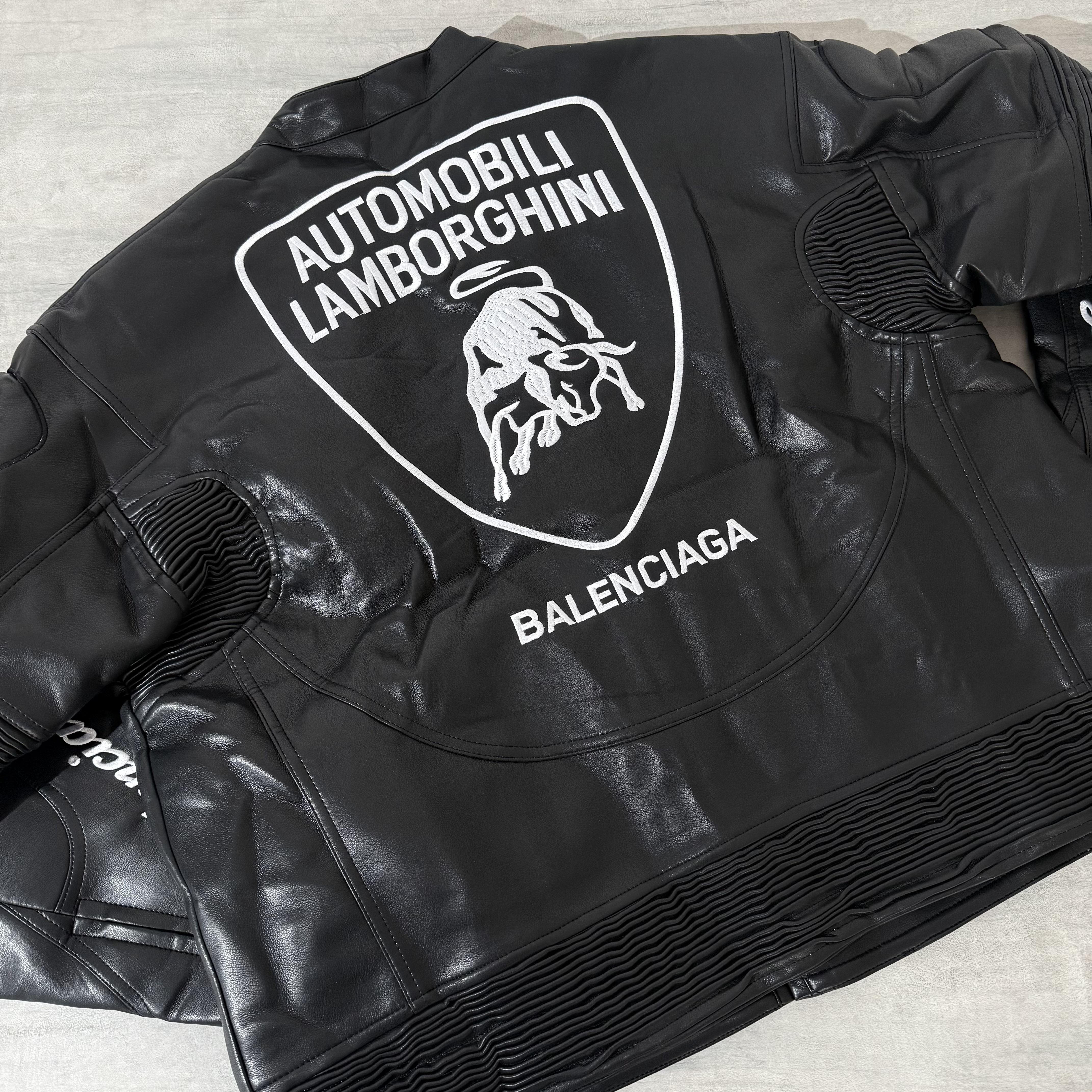 Imagen 3 de Balenciaga x Lamborghini Leather Jacket